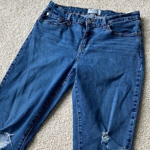 Levi’s women’s Distressed Denizen Boyfriend Jeans (size 30 / 10)
